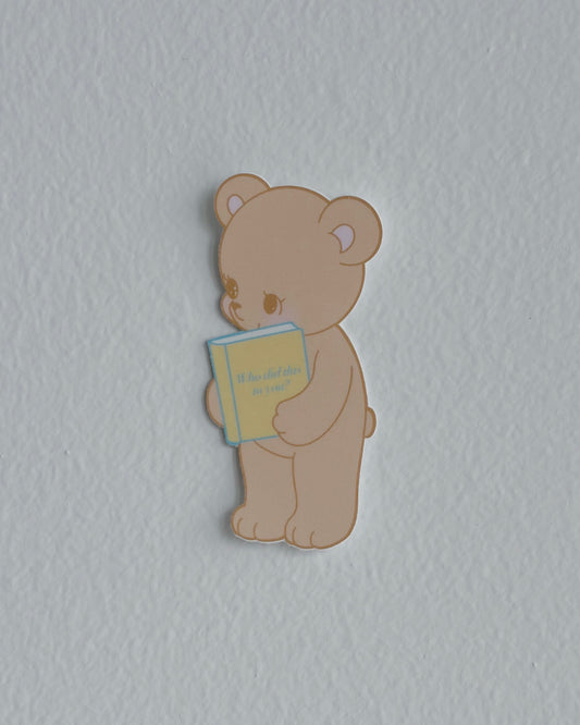 Trope Teddies Sticker - Who did this to you?