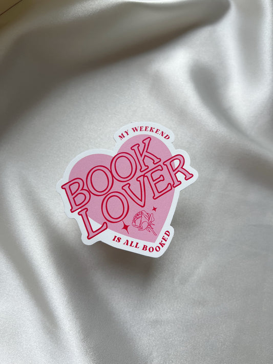 Book Lover Sticker