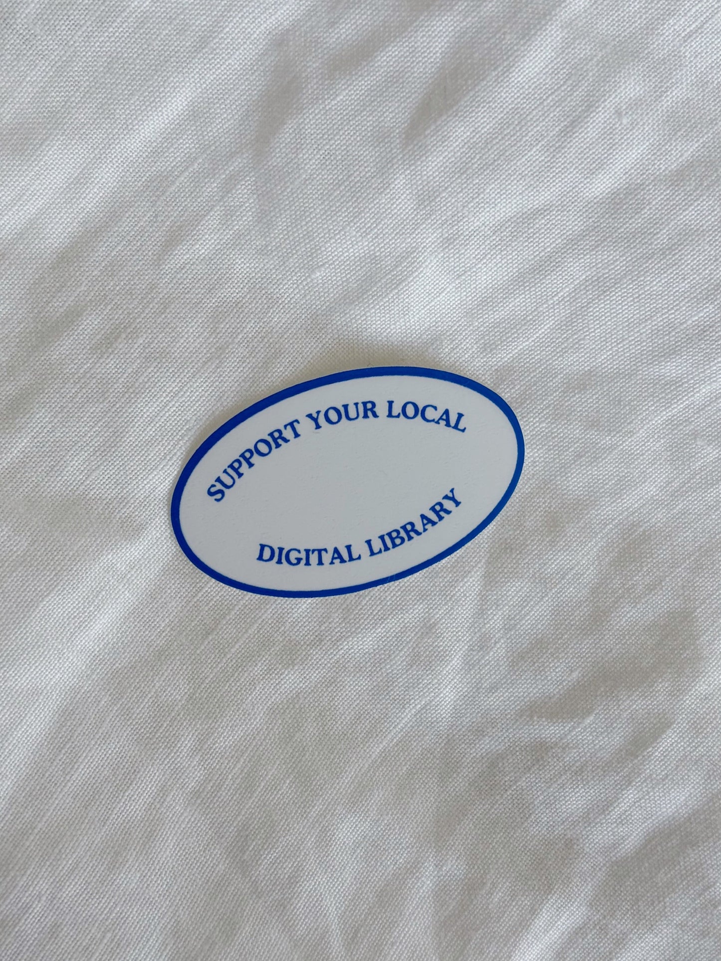 Support Your Local Digital Library Sticker