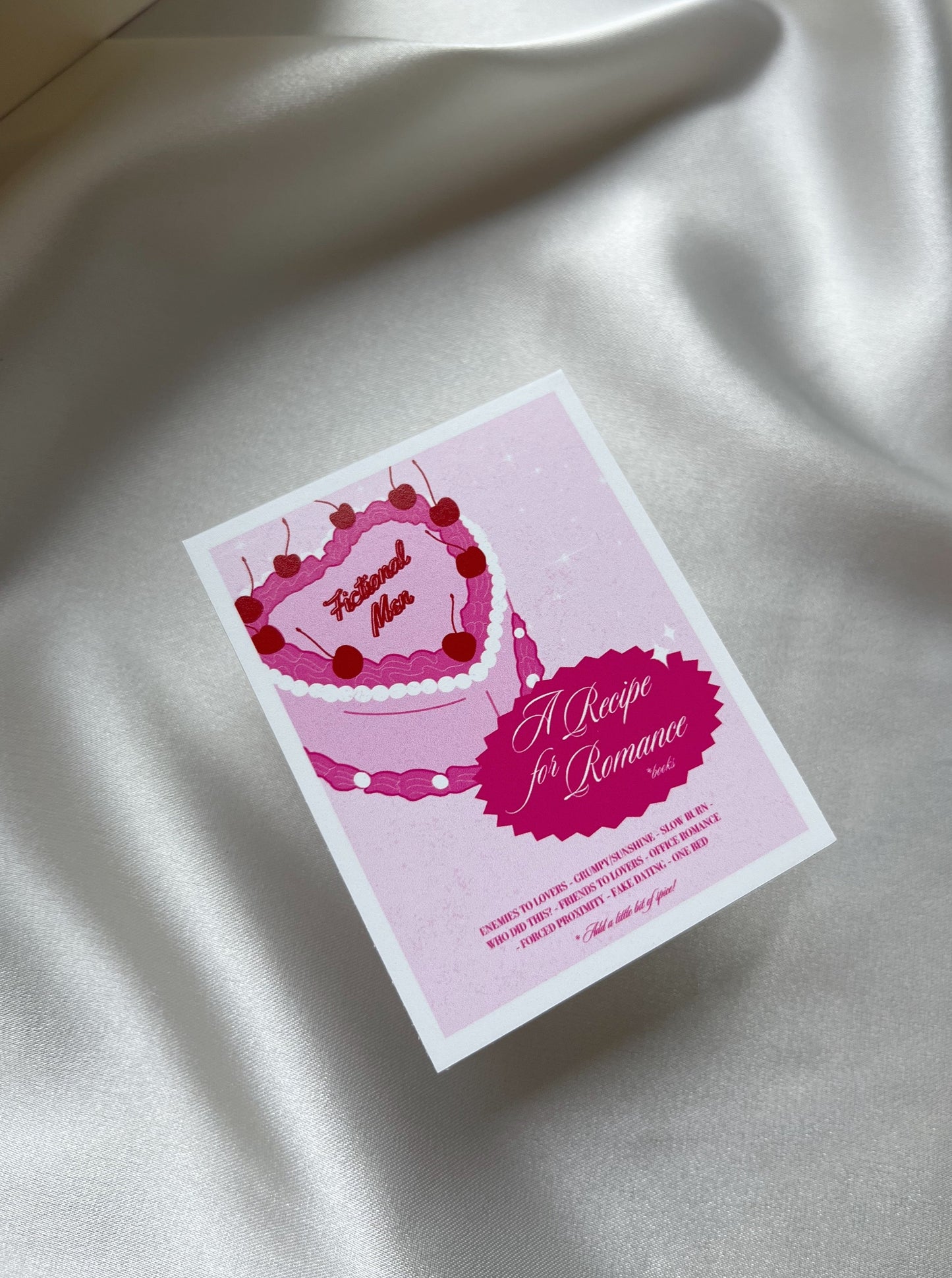 A Recipe for Romance Books Sticker