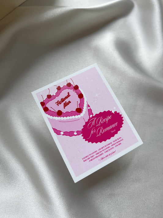 A Recipe for Romance Books Sticker