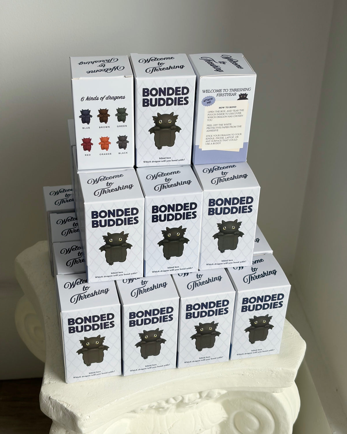 DROPPING TONIGHT AT 6PM EST! Bonded Buddies Fourth Wing Dragons - Blind Box