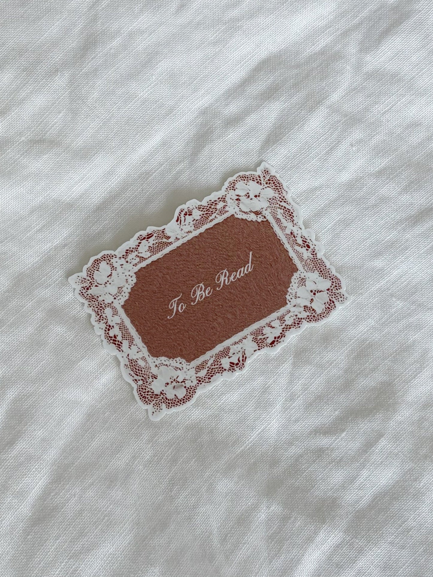 To Be Read Sticker