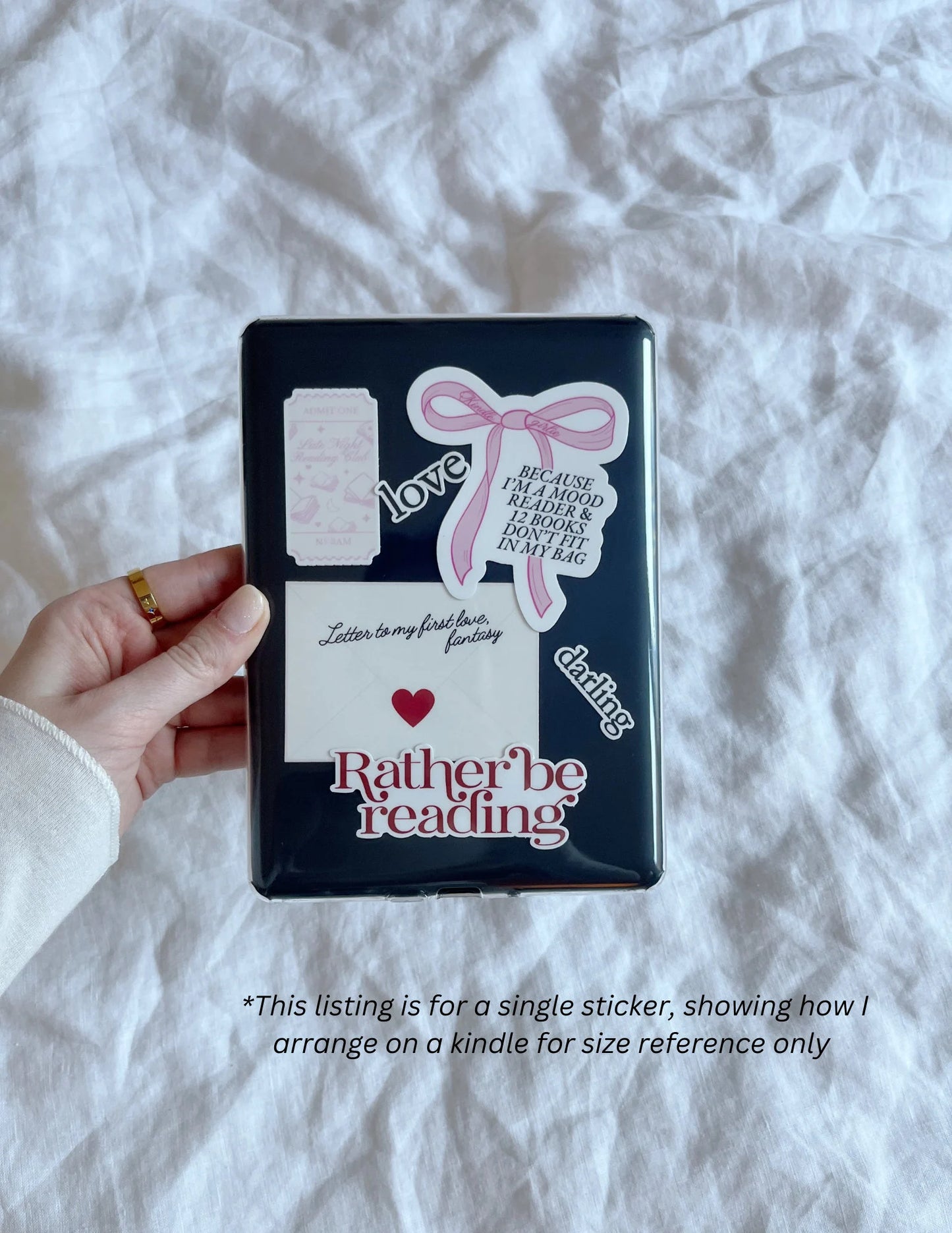 Rather Be Reading Sticker